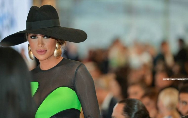 Maya Diab at Vogue Fashion Dubai Experience 2014